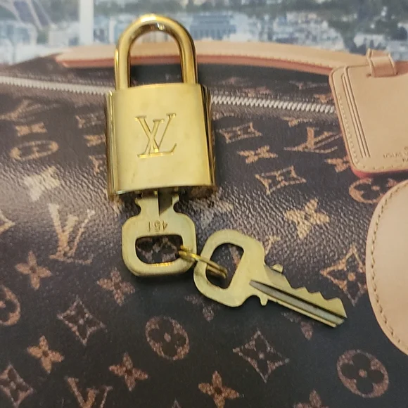 Louis Vuitton Vintage Gold Monogram Vernis Mini Backpack, Lock & Key + Dust Bag s-l400.jpg main image 4